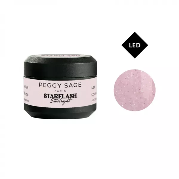 Peggy Sage Starflash, żel budujący do paznokci, starbright, 15ml
