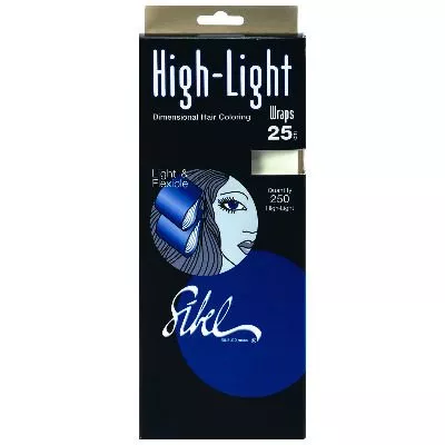 Sibel High-Light Wraps 25cm, papierki do koloryzacji, 250sztuk