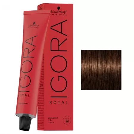 Schwarzkopf Igora Royal, profesjonalna farba do włosów, 6-0, 60ml