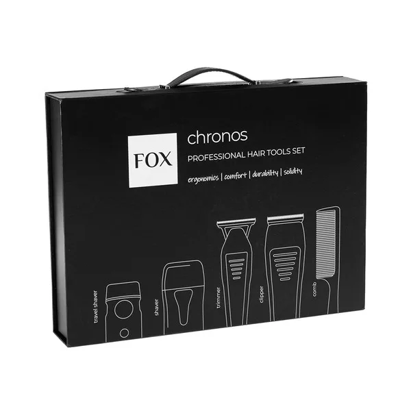 Fox Chronos, zestaw do strzyżenia włosów i brody, ref. 1204201