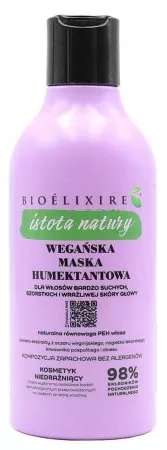 Bioelixire Istota Natury, wegańska maska humektantowa, 400ml