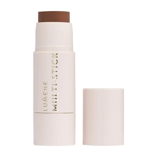 Lumene, bronzer multifunkcyjny w sztyfcie, Deep Brown, 8,5g