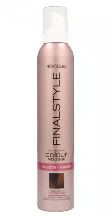 Montibello Finastyle Colour, koloryzująca pianka do włosów, kasztan, 320ml