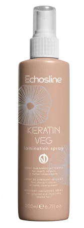 Echosline Keratin Veg, spray do odbudowy włosów, 200ml