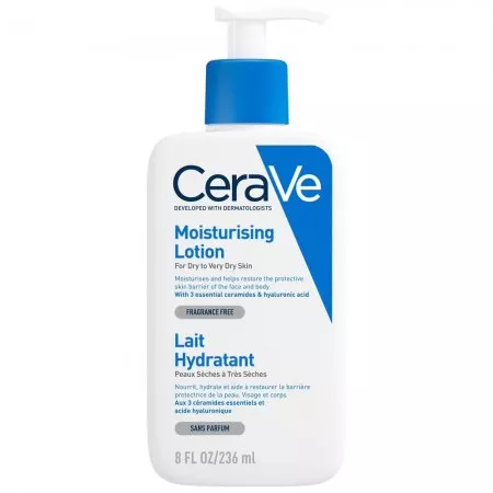 CeraVe, nawilżająca emulsja do suchej i bardzo suchej skóry, 236ml