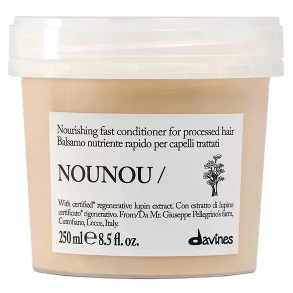 Davines Essential Haircare NOUNOU Conditioner odżywka do włosów zniszczonych zabiegami chemicznymi i łamliwych 250ml