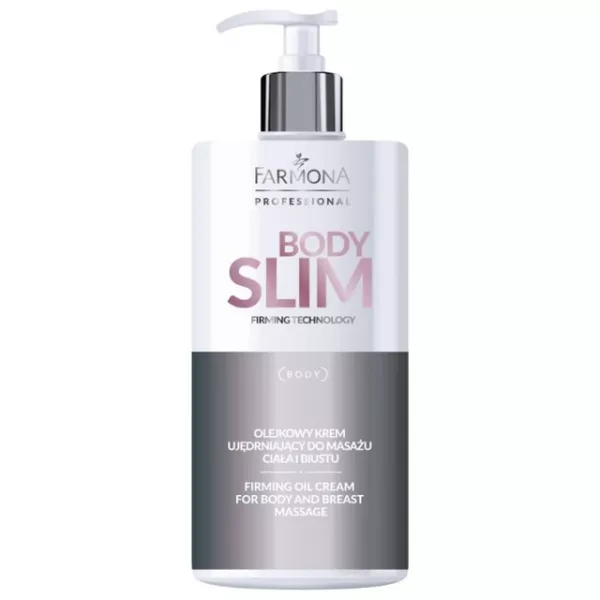 Farmona Professional Body Slim, olejkowy krem do masażu ciała i biustu, 500ml