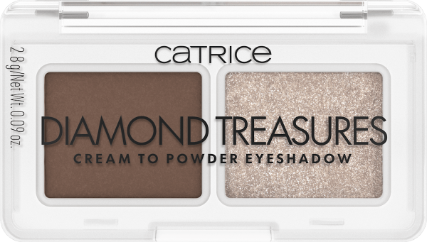 Catrice Diamond Treasures Cream to Powder Eyeshadow, cień do powiek, 010 Hazel Spark, 2.8g