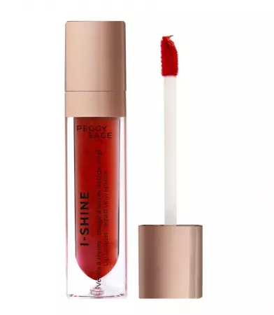 Peggy Sage I-Shine, winylowa szminka do ust w płynie, always red, 6ml