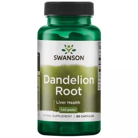 Swanson Dandelion 515mg 60 kaps