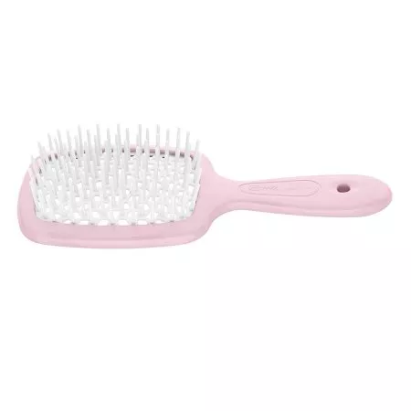 Janeke Small Superbrush mała szczotka do rozczesywania włosów Jasny Róż