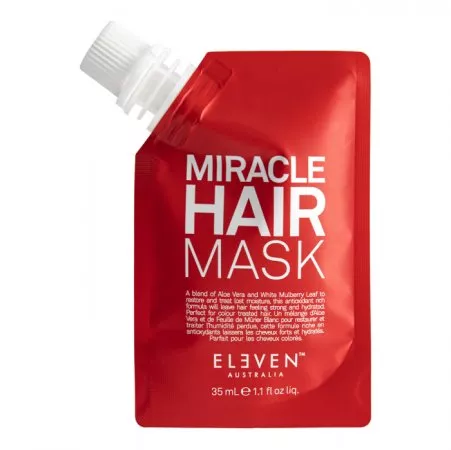 Eleven Australia Miracle Hair Mask, maska nawilżająca i wzmacniająca do włosów, 35ml
