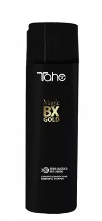 Tahe Magic Bx Gold, oczyszczająco-nawilżający szampon do zabiegu botoxu, 300 ml