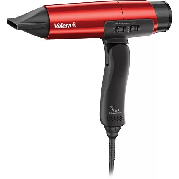 Valera MatrixCare AI MetallicRed Fold-Away, suszarka do włosów, 2000W