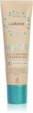 Lumene, podkład matujący, MATTE 00 Ultra Light SPF20, 30ml