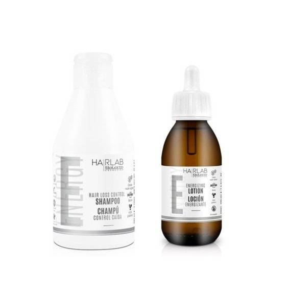 HairLab, zestaw przeciw wypadaniu włosów, szampon + lotion