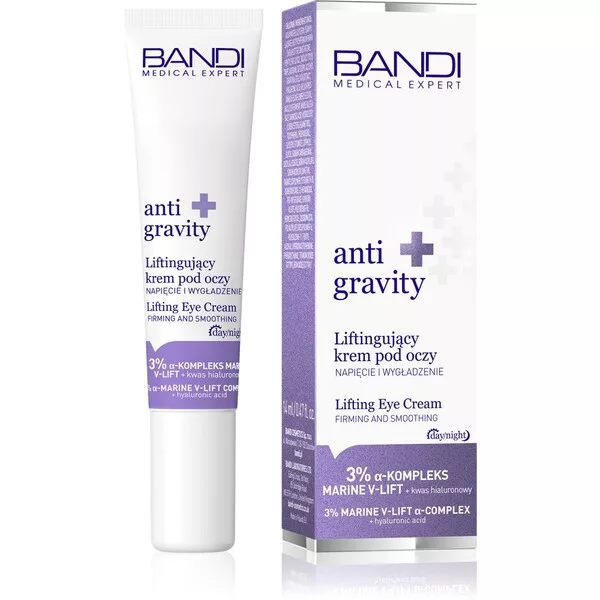 Bandi Medical Expert anti gravity, liftingujący krem pod oczy wspomagający napięcie i wygładzenie, 14ml