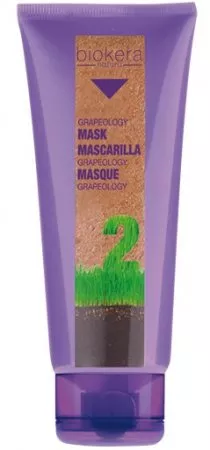 Biokera Natura Grapeology, maska do włosów farbowanych, 200ml