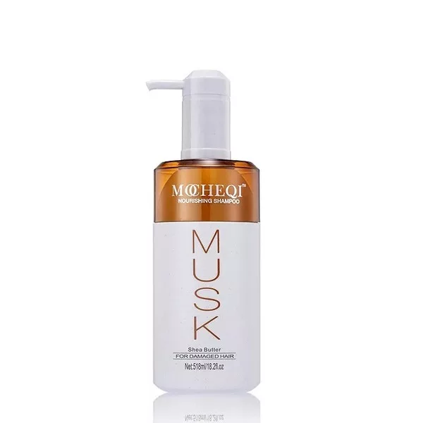 Mocheqi Musk Nourishing Shampoo, kremowy szampon odżywczy, 518ml