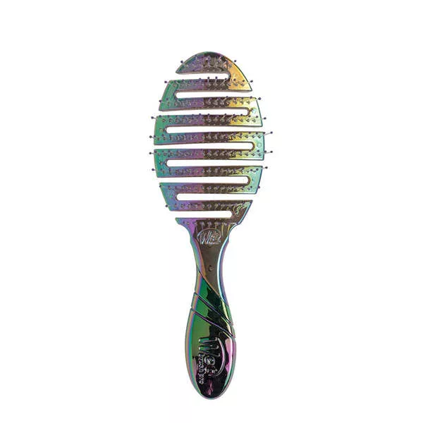Wetbrush Holographic Original Detangler Pro Flex, szczotka do rozczesywania, fioletowy