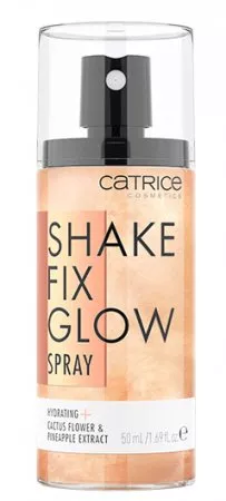 Catrice Shake Fix Glow, spray rozświetlający i utrwalający makijaż, 50ml