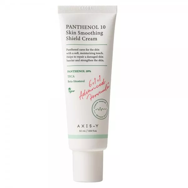 Axis-y Panthenol 10 Skin Smoothing Shield Cream regenerujący krem do twarzy z pantenolem 10% 50ml