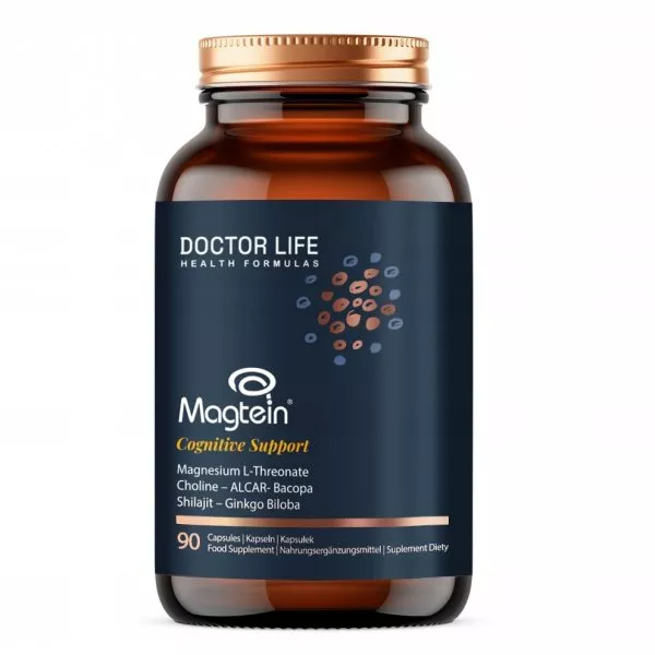 Doctor Life Magtein Cognitive Support L-treonian magnezu suplement diety 90 kapsułek