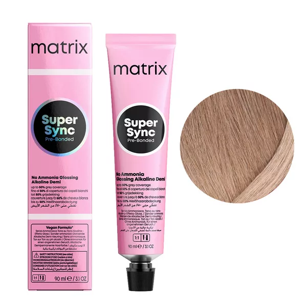 Matrix Super Sync Pre-Bonded, krem do koloryzacji ton w ton, 11VG, 90ml