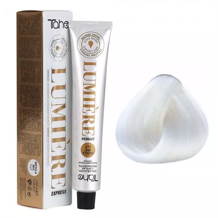 Tahe Lumiere Express Fantasy, farba do włosów z keratyną i olejkiem arganowym, koloryzacja trwała, clear, 100ml