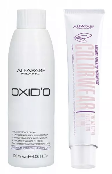 Alfaparf Milano Color Wear, gotowy zestaw do koloryzacji bez amoniaku