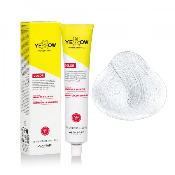 Yellow Professional Color Permanent, farba do włosów, 000, 100ml