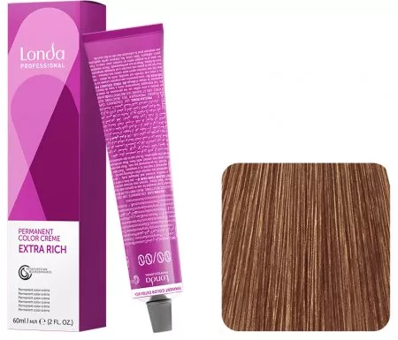 Londa Color Permanent, farba do włosów, 7/77, 60ml