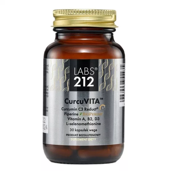 LABS212 CurcuVITA suplement diety 30 kapsułek