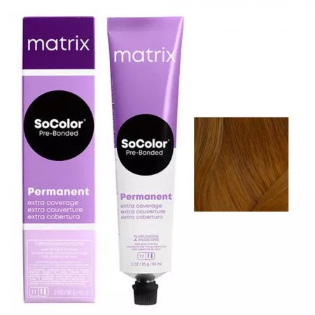 Matrix SoColor Extra Coverage, farba do krycia włosów siwych z technologią Pre-Bonded, 507G, 90ml