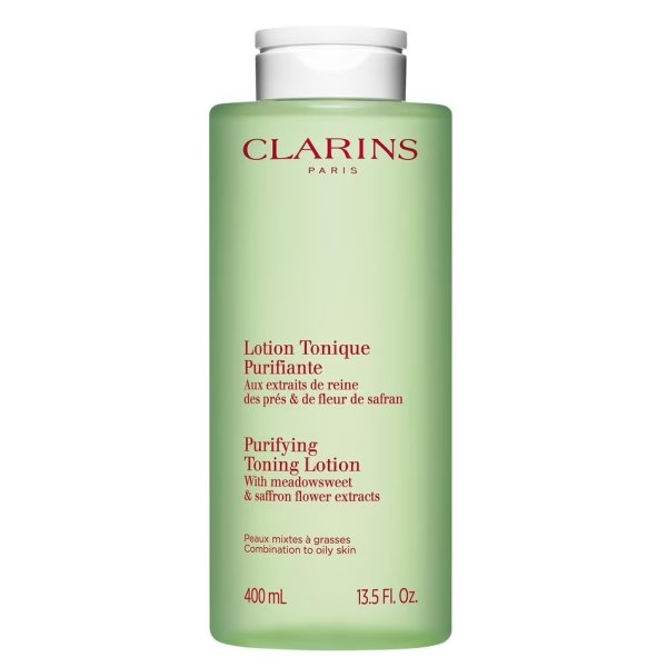 Clarins Purifying Toning Lotion oczyszczający tonik do skóry tłustej i mieszanej 400ml