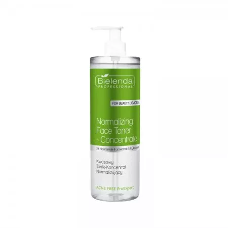 Bielenda Professional Is Acne Free, ProExpert Kwasowy koncentrat – tonik normalizujący, 500ml