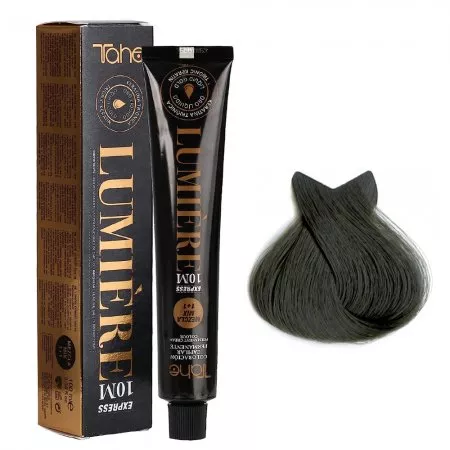 Tahe Lumiere Express 10M, expresowa farba do włosów siwych, 4, 100ml