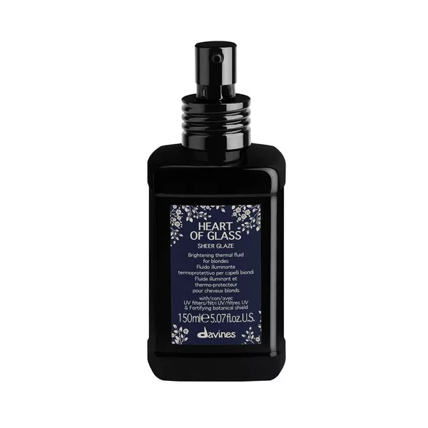 Davines Heart Of Glass rozjaśniący fluid bez spłukiwania do włosów blond 150ml