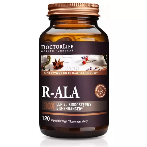 Doctor Life R-ALA suplement diety 120 kapsułek