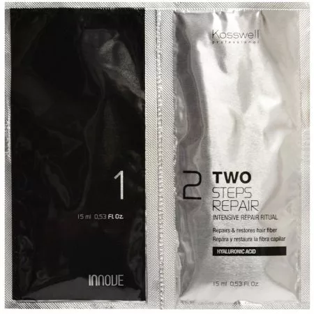Kosswell Two Steps Repair Ritual, botoks na włosy, 2x15ml 
