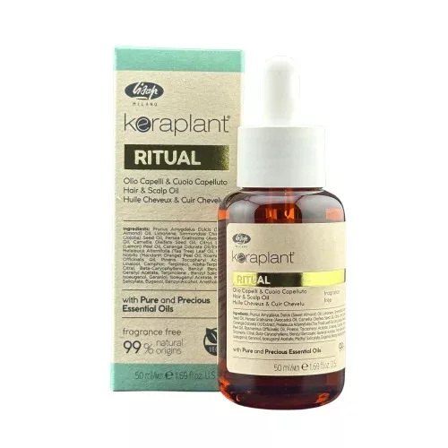 Lisap Keraplant Ritual Scalp Massage Oil, olejek do masażu głowy, 50ml