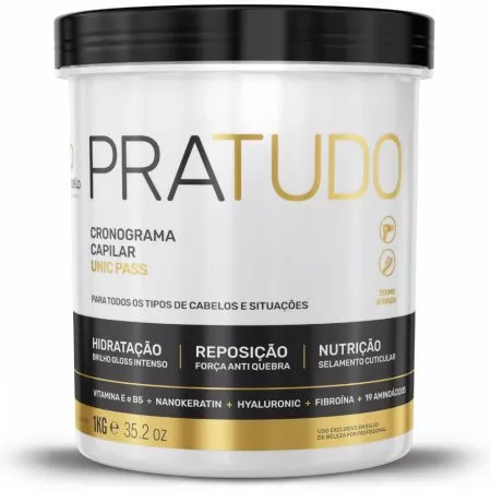 Borabella PraTudo, odbudowująca maska do włosów po zabiegach, 1000g