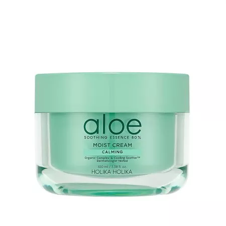 Holika Holika Aloe, aloesowy krem wygładzająco-nawilżający, 100ml