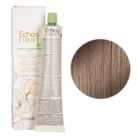 Echosline Echos Light Brunette, toner koloryzujący do włosów, ebony, 100ml