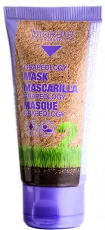 Biokera Natura Grapeology, maska do włosów farbowanych, 50ml