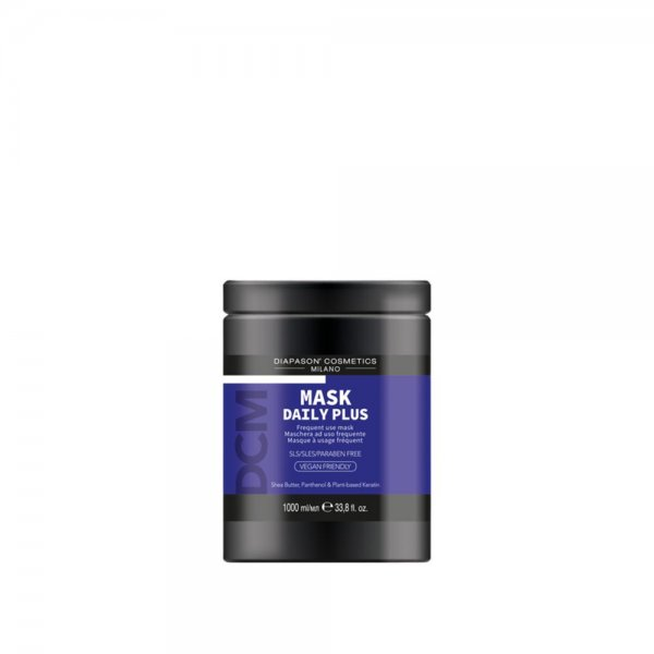 Diapason Mask Daily Plus, maska do włosów do codziennego użytku, 1000ml