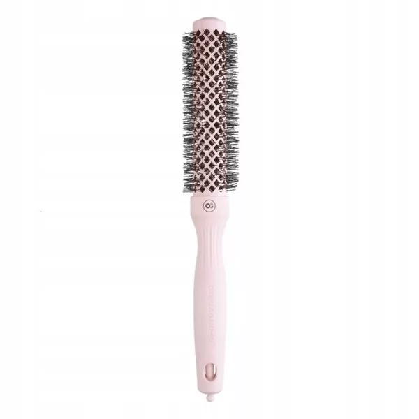 Olivia Garden Expert Blowout Speed Wavy Bristles Pastel Pink, szczotka do włosów, 25mm, ref. 203ID2221