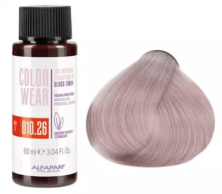 Alfaparf Milano Color Wear Gloss, toner do włosów bez amoniaku, 60ml, 10.26