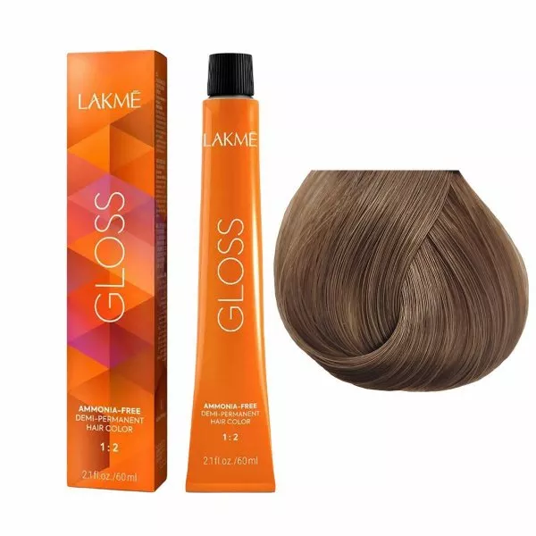 Lakme Gloss, farba do koloryzacji ton w ton, 8/00, 60ml
