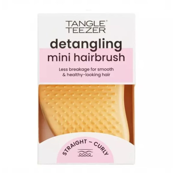 Tangle Teezer Mini original, mini klasyczna szczotka do włosów, buttercup yellow